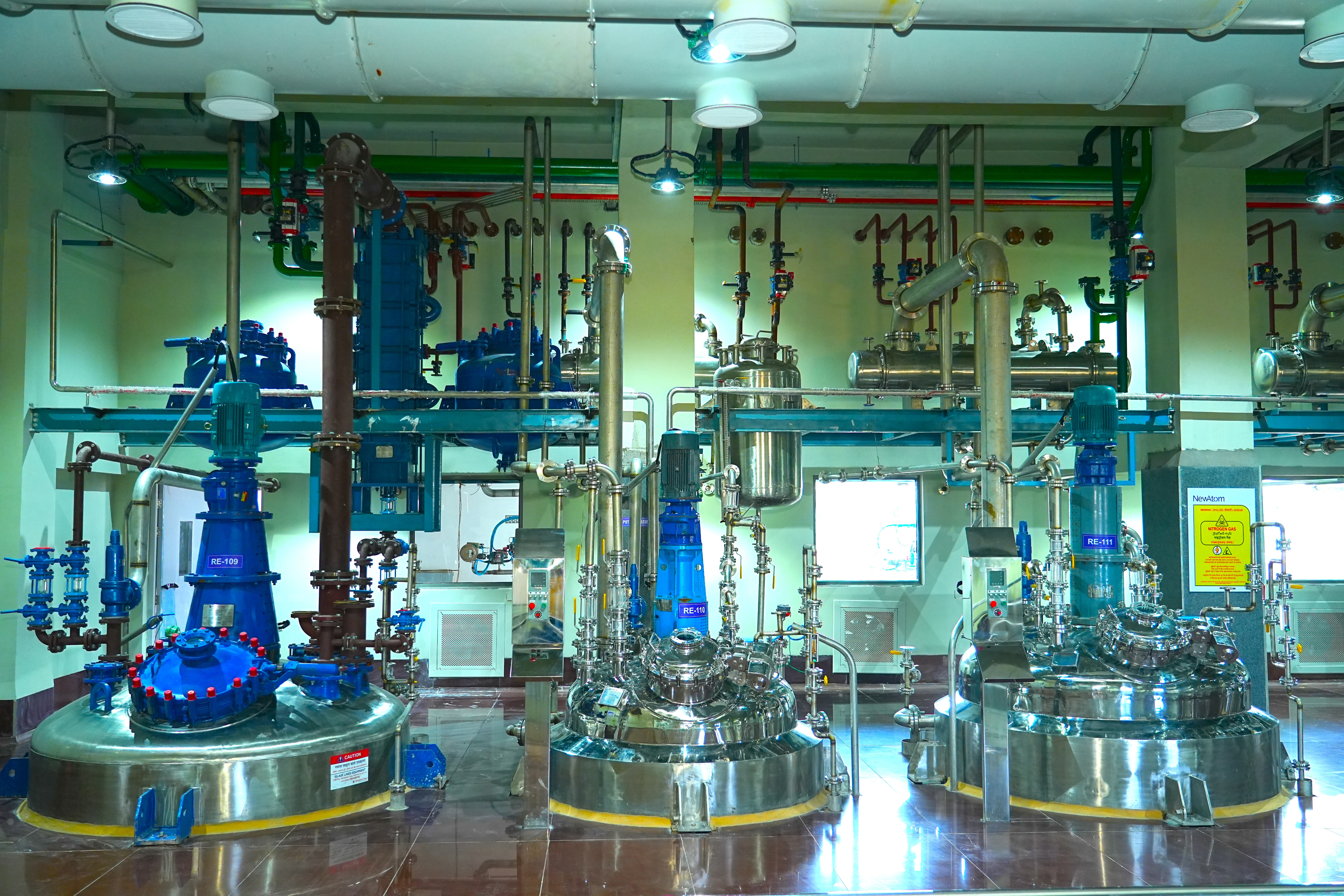 Scientists working in a lab