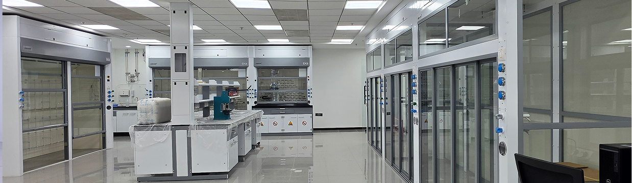 Scientists working in a lab